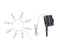 Solar Garden Parasol Light | Solar Umbrella Lights | Outdoor Umbrella Lights | Waterproof Umbrella Solar Lights, 8 Modes 112 LED Parasol String Light Perfect for Patio