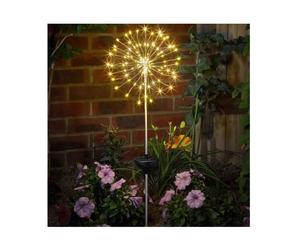 Solar Garden Stake Light Starburst Outdoor Lighting Decor LED Path Patio Lamp