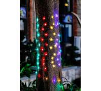 Solar Garden String Lights Decoration 100 Multicolour LED - 12.9m by Bright Garden