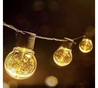 Solar Garland 10 LED Spherical Lamps 30LM EZSOLAR