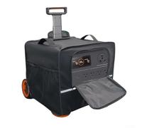 Solar Generator Dust Cover for EcoFlow 2000 Plus 400W | Explorer 4000 Plus Kit & 3000 PRO | Portable Power Station Protector with Storage Pockets | 600D