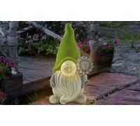 Solar Gonk Garden Light 27cm Tallk LED Globe Nose: Two