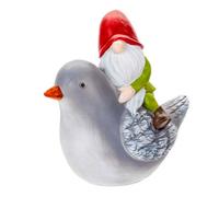 Solar Gonk On Pigeon Garden Light