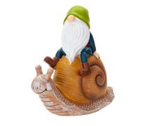 Solar Gonk On Snail Garden Light