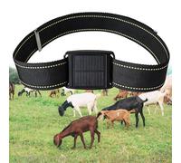 Solar GPS Animal Tracker with LED Light Finder and Anti-Cut Design for Mountain Grazing Cattle