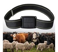 Solar GPS Cattle Trackers - 10-Piece Anti-Theft Locator Device with Vibration Alarm & Tracking Platform for Livestock Management, Real-Time Monitoring, Durable & Reliable
