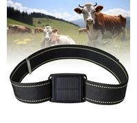 Solar GPS Tracker for Livestock, Real-Time Positioning Device for Cattle, Horses & Sheep, Waterproof Animal Locator