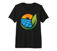 Solar Green Electricity I Solar Power Solar Panel Eco Energy Premium T-Shirt