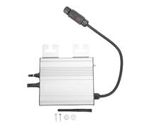 Solar Grid Tie Microinverter Smart Small PV System Compact Solar Inverter with IP65 Waterproofing Rugged Aluminum Alloy Housing for Home Solar Power Systems
