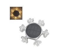 Solar Ground Lights,4 Pack In-Ground Lights 6 LED Garden Patio Outdoor for Lawn Warm Light