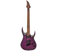Solar Guitars A1.6FDPB-FF Flame Purple Burst