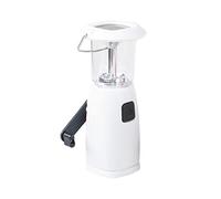 Solar Hand-Up Crank Dynamo LED Light Lantern Lamp,Wind up Lantern,Wind Up Lamp Dynamo Torch Camping Lamp for Camping Hunting Hiking Sailing Travelling (White, 1 Pack)