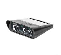 Solar Head Up Display, HUD Car GPS Speedometer with Dual Power and Adjustable Brightness Displays Speedometer/Calendar/Altitude/Odometer Readings