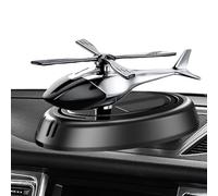 Solar Helicopter Air Freshener | Luxury Dashboard Fragrance and Aromatherapy Car Ornaments