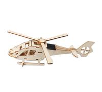 Solar Helicopter Kit,Wooden Experimental Educational Aircraft - Educational Building Kit - for Birthday Boy Children School Students Outdoor Home