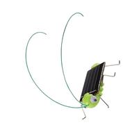 Solar Hopping Locust Toy Science Exploration for Children Creative Project Hands on Assembly Fun Rechargeable Solar Toy for Outdoor Play