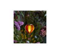 Smart Solar Sunset Flaming Balloon, Red