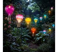 Solar Hot Air Balloon Garden Lights Weather-Resistant String Lights