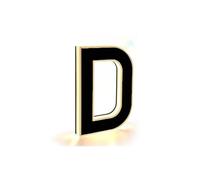 Solar House Numbers for Outside Light Up, Address Numbers for House, Individualized Water-proof Led Illuminated Modern Address Signs for Outside, Solar Lighted Signs for Exterior