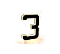 Solar House Numbers for Outside Light Up, Address Numbers for House, Individualized Water-proof Led Illuminated Modern Address Signs for Outside, Solar Lighted Signs for Exterior