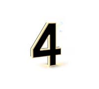 Solar House Numbers for Outside Light Up, Address Numbers for House, Individualized Water-proof Led Illuminated Modern Address Signs for Outside, Solar Lighted Signs for Exterior