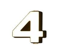 Solar House Numbers for Outside Light Up, Address Signs for Houses, 2026 New Individualized Led Illuminated Home Plaques, Solar Lighted Address Numbers for Home Decor