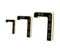 Solar House Numbers: IP44 LED Backlit Address Sign for Yard Mailbox