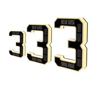 Solar House Numbers: IP44 LED Backlit Address Sign for Yard Mailbox