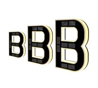 Solar House Numbers: IP44 LED Backlit Address Sign for Yard Mailbox