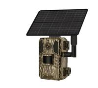 Solar Hunting Trail Camera 14MP 4G SIM Card IP66 Waterproof 20M PIR Motion Detection Wildlife IR Night Vision(4G Camera No Card)
