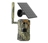 Solar Hunting Trail Camera Wildlife Camera With Night Vision Outdoor Trail Camera