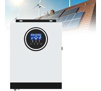 Solar Hybrid Inverter 2KW 12V 3KW 24V Multi-Function Inverter Charger for Off-Grid Solar Panel System, 2000W
