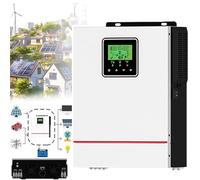 Solar Hybrid Inverter Charger 1000W/1500W 12/24VDC to 220-240VAC with 40A MPPT Charge Controller for Lead Acid/Lifepo4 Batteries