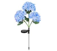 Solar Hydrangea Flower Lights, Solar Flower Garden Lights, Hydrangea Solar Lights Outdooroutdoor Waterproof,hydrangea Solar Lights,solar Garden Ornaments Led Realistic Flower Lights