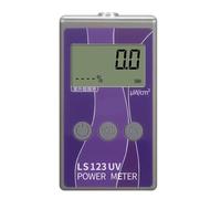 Solar Infared Power Meter UV Light Power Intensity Meter Measure Ultraviolet IR Radiation Intensity Automatic Calibration(LS123 UV power meter)