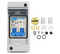 Solar Isolator Switch 1000V 25A Miniature Circuit Breaker IP65 Waterproof DC Disconnect Switch for Indoor and Outdoor Installation