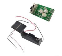 Solar Jar Light Control Board 1.2V 3 LED Beads PC | 1.2V efficient charging, 3 bright LED beads, auto day/night sensor, fits various jars, PC material