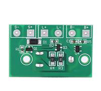 Solar Lamp Controller Module, 3.7V Battery Control Module String Circuit Board Lawn with Three Levels Sensor Switch for Lithium Night Light Charge Over Discharge Protection for Garden Street Deck