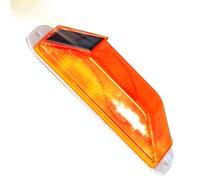 Solar Lamp - Waterproof Warning Light, LED Flashing Beacon, Super Bright Safety Signal, Construction Road Signs Device, Traffic Hazard Indicator, Outdoor Security Fixture