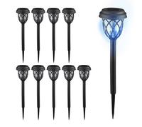 Solar lamps outdoor lanterns LED path lights energy-saving twilight sensor