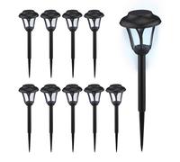 Solar lamps outdoor lanterns LED Pathway Lighting Twilight Sensor Ground Spike