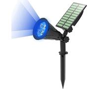 Solar Landscape Lights 4 Led Solar Spotlights 2 In 1 Waterproof Security Light Solar Lights Outdoor For Treepatioyard Warm White