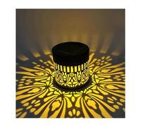 Solar Lantern for Garden,Solar Lanterns Outdoor Garden Decor,Waterproof Gardens Lanterns,Gardening Gifts for Women,Step Wall Light for Gardens Post Patio Backyard Decor (D)