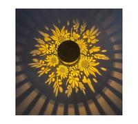 Solar Lantern for Garden,Solar Lanterns Outdoor Garden Decor,Waterproof Gardens Lanterns,Gardening Gifts for Women,Step Wall Light for Gardens Post Patio Backyard Decor (B)