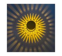 Solar Lantern for Garden,Solar Lanterns Outdoor Garden Decor,Waterproof Gardens Lanterns,Gardening Gifts for Women,Step Wall Light for Gardens Post Patio Backyard Decor (C)