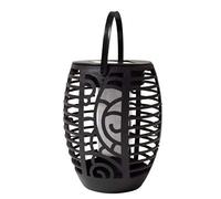 Solar Lantern LED Light 2 in 1 Realistic Amber Flame Effect Outdoor Garden Decorations