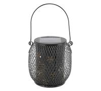 Solar Lantern Outdoor Hanging Solar Lights, Waterproof LED Solar Powered Lantern Light with Handle Chain, Butterfly Pattern Solar Outdoor Light for Yard Patio Garden Decoration