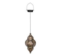 Solar Lantern,Outdoor Solar Lanterns Waterproof Lamp - Elegant Shadow Effects Moroccan Design Lamp for Housewarming Birthday Wedding Tree Branches