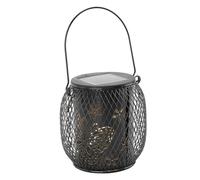 Solar Lantern, Pattern Solar Lantern Outdoor Patio Decor, Waterproof Hanging Solar Light with Handle Chain, Outdoor Decor Lamp for Yard Patio Garden Courtyard Lawn Tree