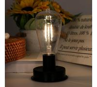 Solar Lantern Replacement Top with LED Bulb